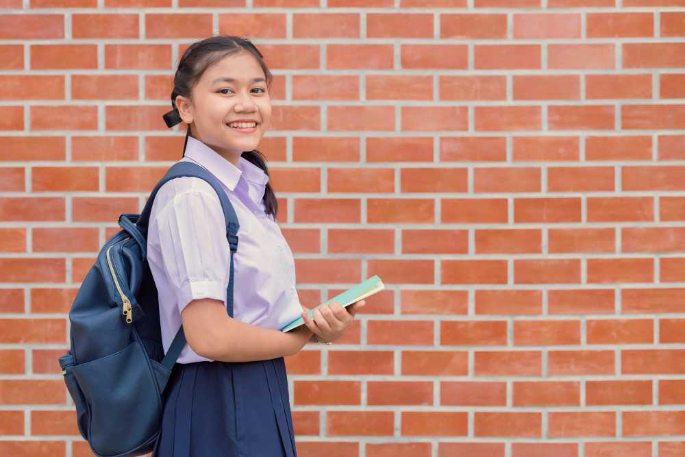 A girl school student
